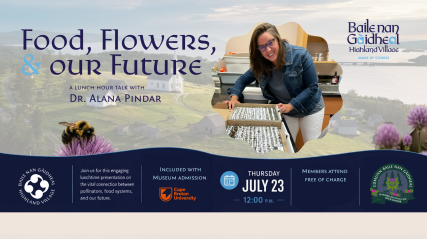 food flowers and our future promotional graphic